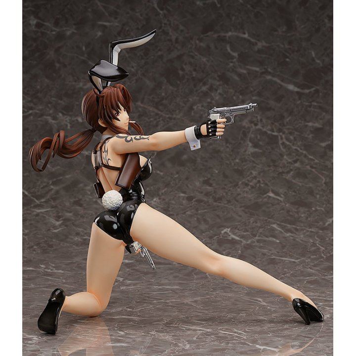 Black Lagoon: Revy Bare Leg Bunny Ver. - 1/4 Complete Figure