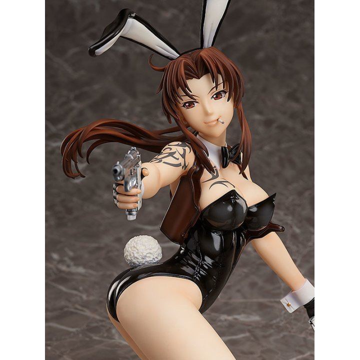 Black Lagoon: Revy Bare Leg Bunny Ver. - 1/4 Complete Figure