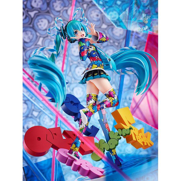 Vocaloid: Hatsune Miku Miku Expo 5th Anniv. / Lucky☆Orb: Uta X Kasoku Ver. - 1/8 Complete Figure